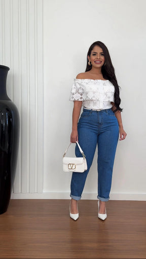 CALÇA MOM LIVIA