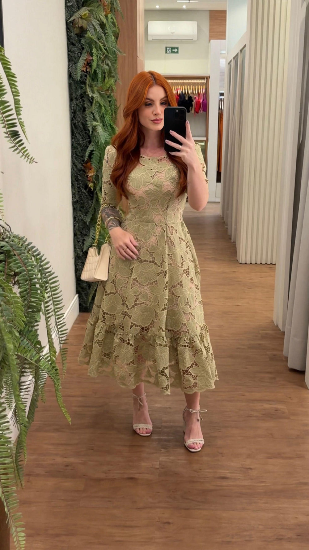 VESTIDO TAYNARA VERDE