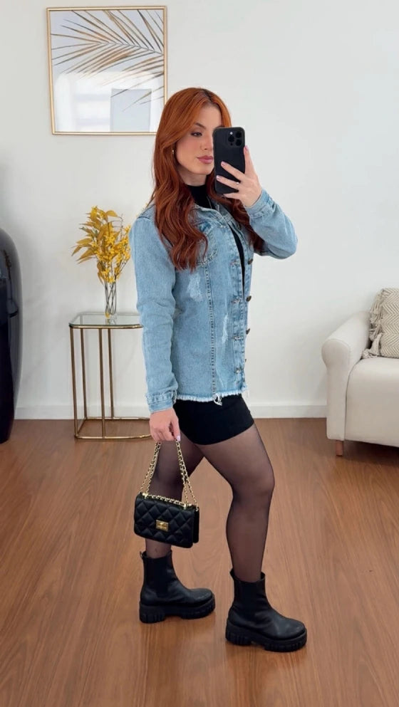 JAQUETA JEANS MELISSA CLARA
