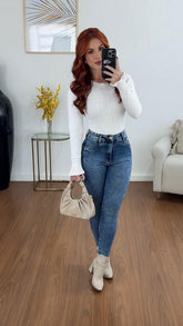 CALÇA JEANS MALU
