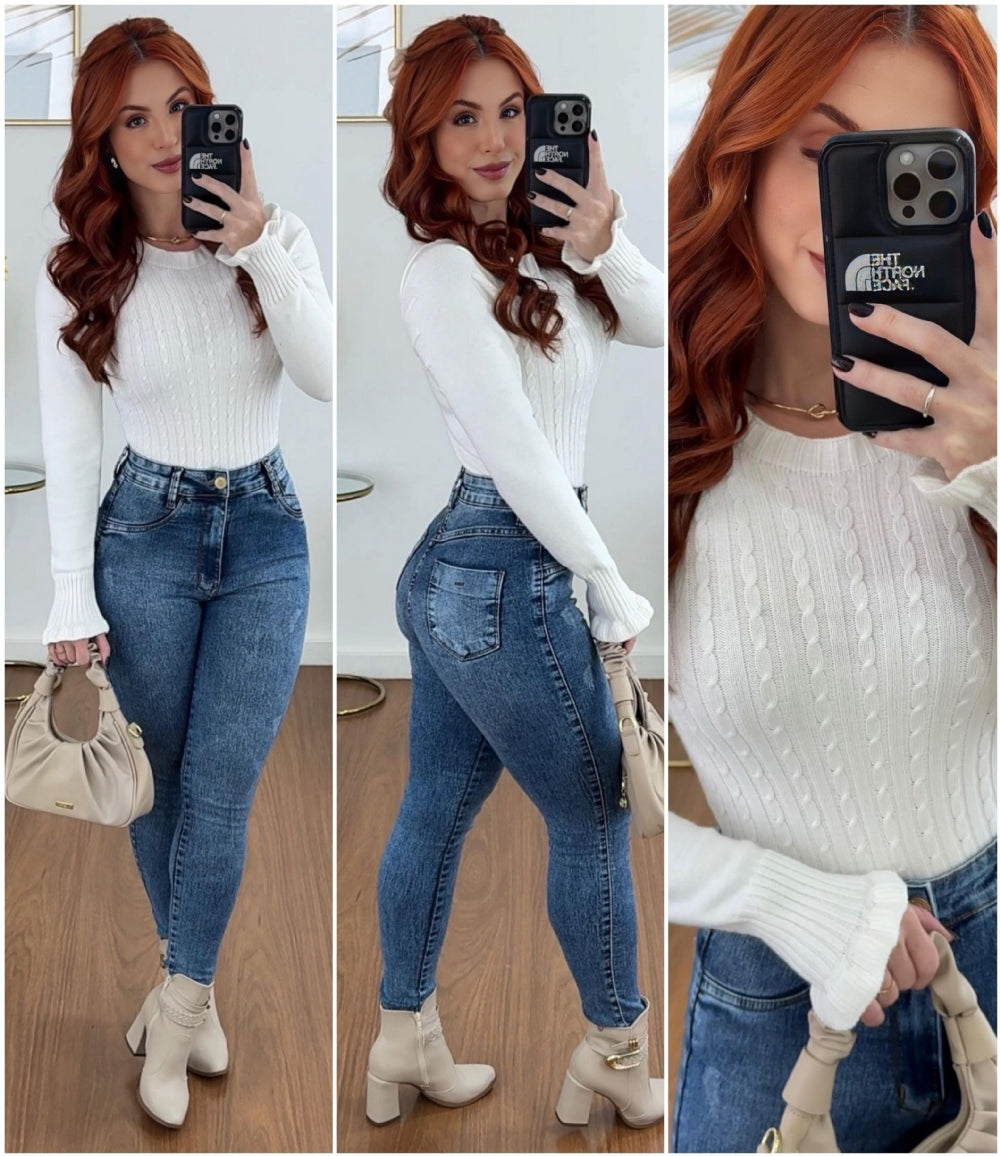 CALÇA JEANS MALU