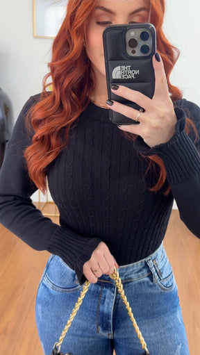 BLUSA MELISSA PRETA