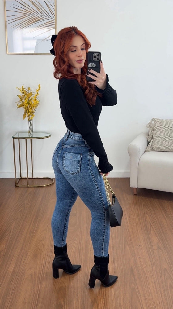 BLUSA MELISSA PRETA