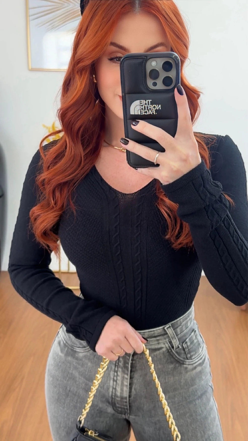 BLUSA BRENDA CARAMELO