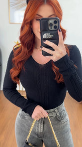 BLUSA BRENDA CARAMELO