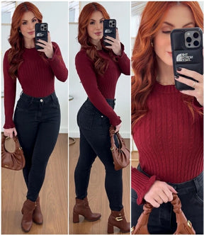 BLUSA MELISSA BORDO