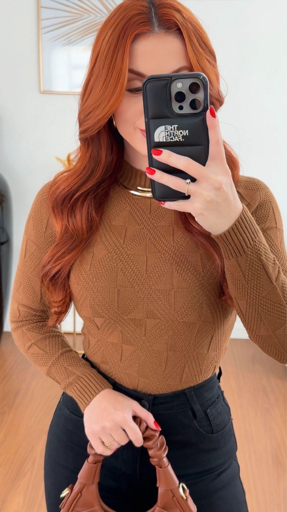 BLUSA KETHLEN CARAMELO
