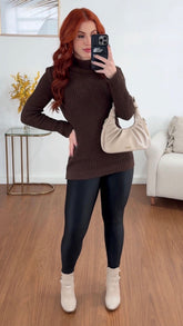 BLUSA KAREN MARROM