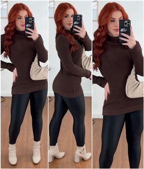 BLUSA KAREN MARROM