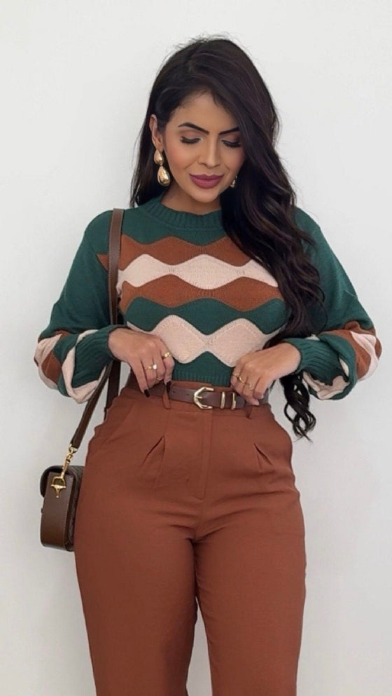 BLUSA STEPHANIE VERDE