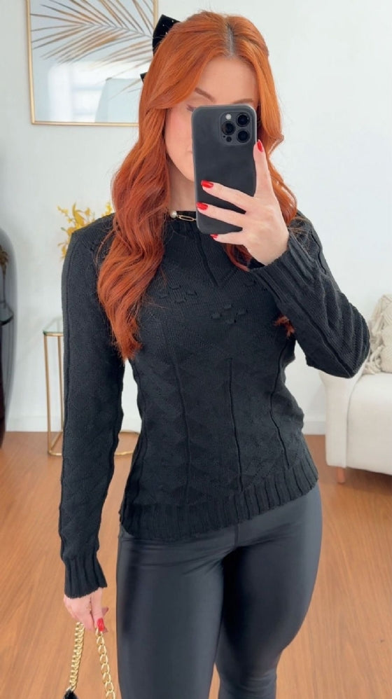 BLUSA ÉRIKA PRETA